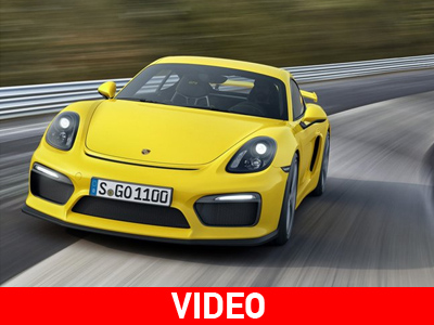 H Porsche Cayman GT4 στην πίστα…