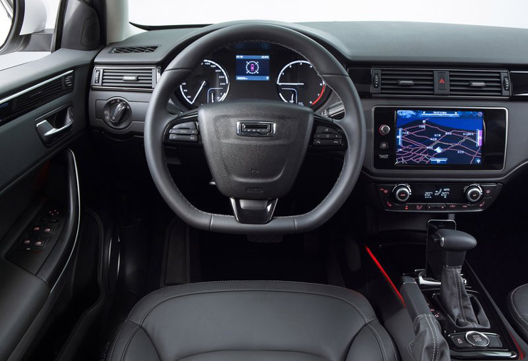 Το εσωτερικό του κινεζικού SUV