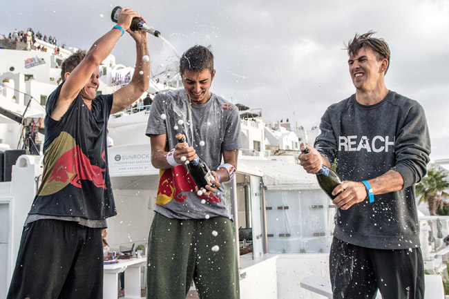 Το βάθρο με τους νικητές!!!