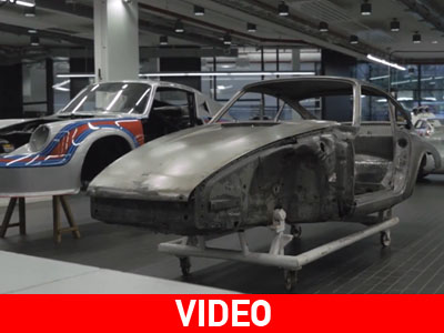 Μπαίνοντας στο εργαστήριο που ανακατασκευάζονται  οι Porsche…
