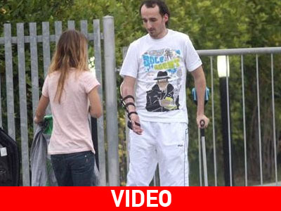 O Kubica δεν μπορεί να σηκώσει το χέρι του O Kubica δεν μπορεί να σηκώσει το χέρι του