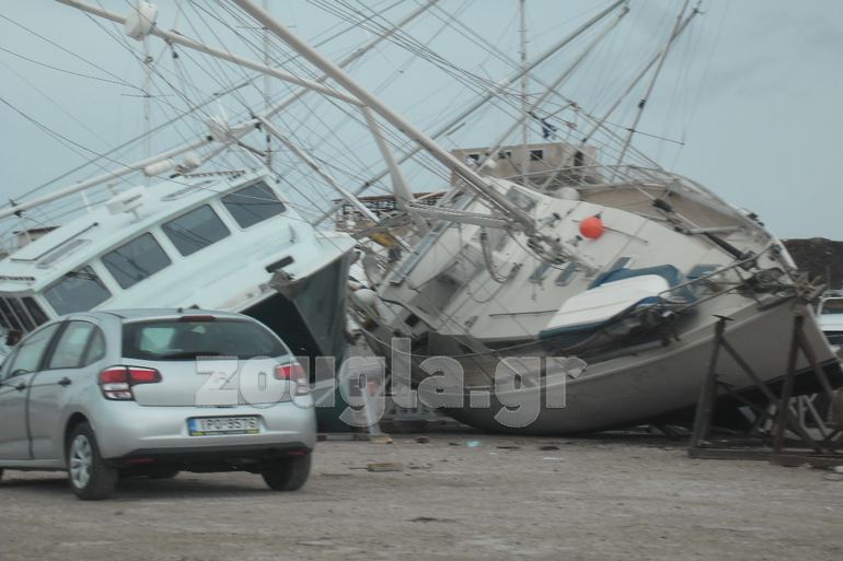 Μέχρι πριν από λίγες ώρες αυτά τα σκάφη ήταν σαν.. καινούργια
