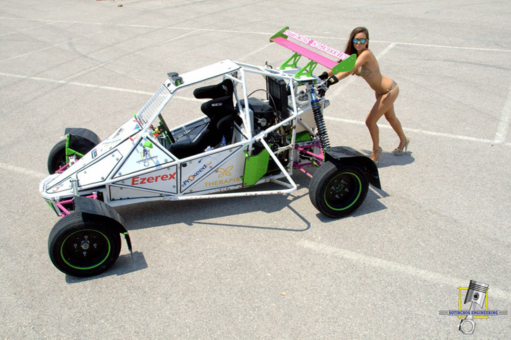 Το βάρος του συγκεκριμένου buggy δεν ξεπερνά τα 600 κιλά...