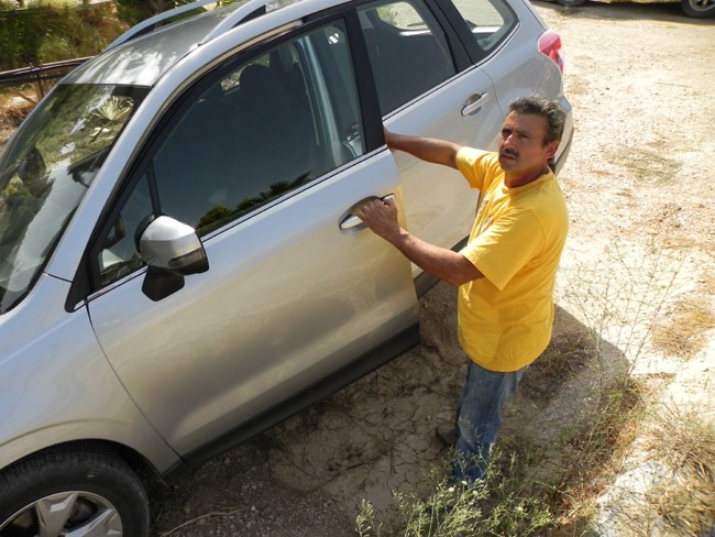 Το αμάξωμα είναι πολύ στιβαρό κάτι που δείχνει και την ποιότητα κατασκευής του Forester