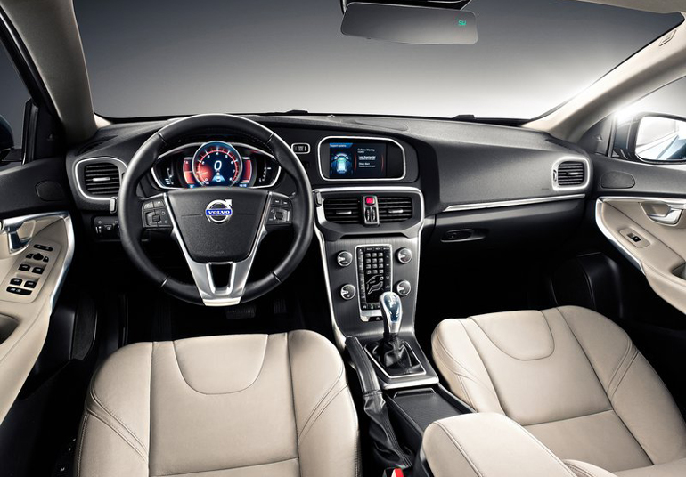 Το εσωτερικό ενός Volvo V40