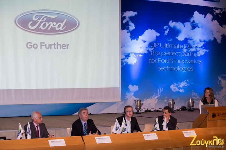 Κοινή συνέντευξη τύπου Ελληνικών Πετρελαίων και Ford...