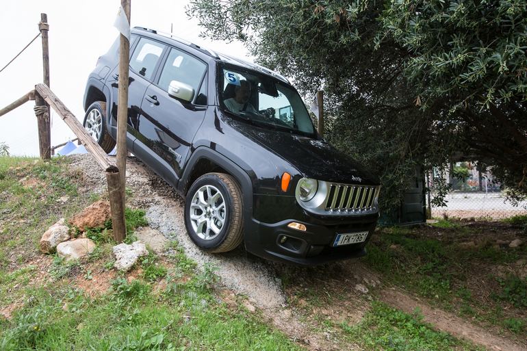 Για... πλάκα το Renegade κατεβαίνει τέτοια κλίση