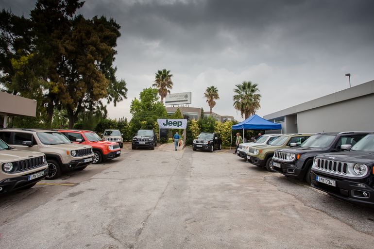Πολλά Jeep Renegade έτοιμα για εξόρμηση...