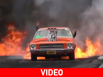 Έκαψε ακόμα και τις… ζάντες