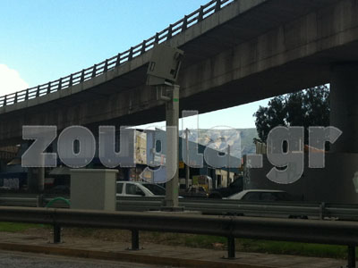 Νέα κάμερα καταγραφής ταχύτητας στον Κηφισό