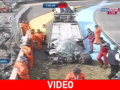 Σοκαριστικό ατύχημα σε δοκιμές των 24 ωρών του Le Man… Σοκαριστικό ατύχημα σε δοκιμές των 24 ωρών του Le Man…