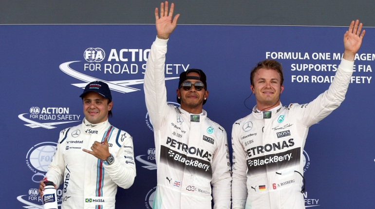 Ο Hamilton ξεκινά πρώτος στο GP του Silverstone