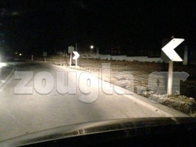 Δολοφονική πινακίδα στη Νικήτη Χαλκιδικής