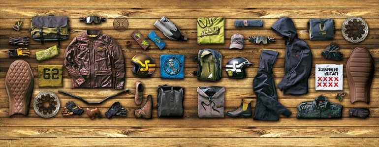 Δεκάδες τα αξεσουάρ που προσφέρει η Ducati για τους ιδιοκτήτες της Scrambler