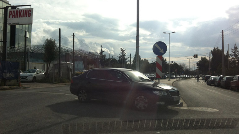 Απίστευτο παρκάρισμα….