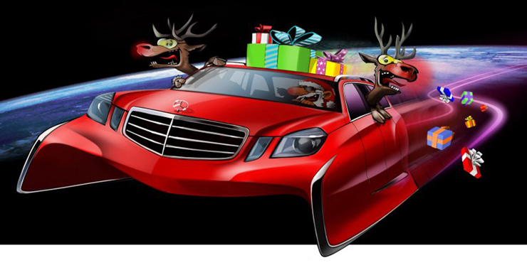 Οι τάρανδοι είναι πλέον ξεπερασμένοι...