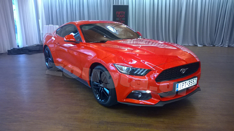 Ήδη η νέα γενιά Ford Mustang κυκλοφορεί και στην Θεσσαλονίκη!