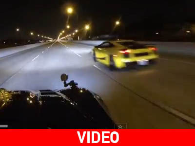 Lamborghini 1.500 ίππων vs Corvette 1.700 ίππων… Lamborghini 1.500 ίππων vs Corvette 1.700 ίππων…
