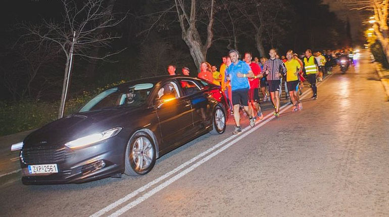 Με πλοηγό το νέο Ford Mondeo και από πίσω αθλητές!!!