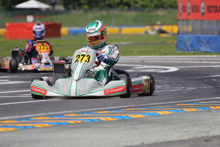 O Άγγελος Μαλανδρινός της AM Racing Kart Team θα τρέξει στην κατηγορία Senior Max