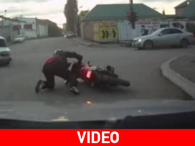 Μεθυσμένος… οδηγός μοτοσικλέτας