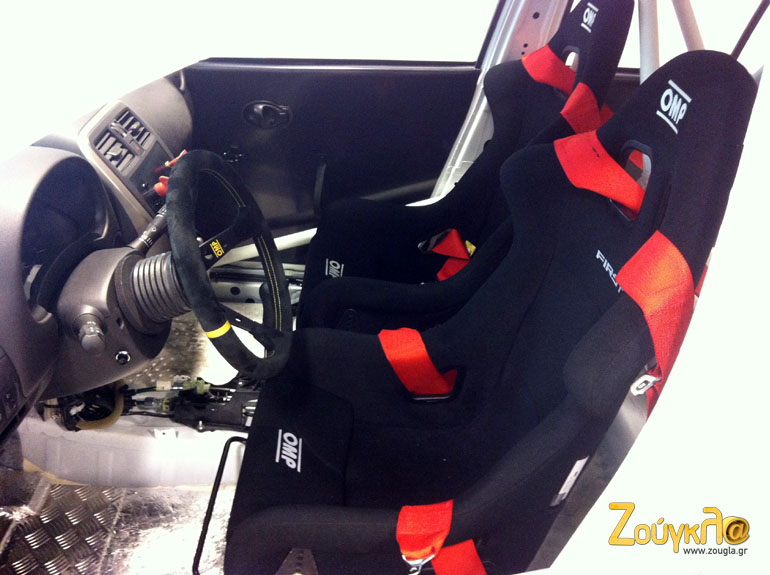 Μπάκετ καθίσματα για το 'πλήρωμα'