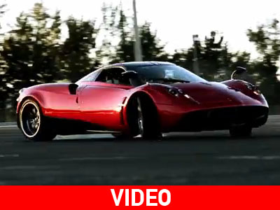 Νέο εντυπωσιακό video με το Pagani Huayra