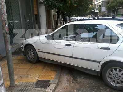 Απίθανο παρκάρισμα στην Καλλιθέα