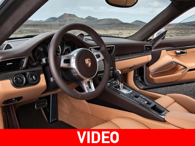 Δείτε πως είναι το εσωτερικό της Porsche 911 turbo…