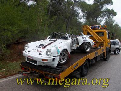 H διαλυμένη Porsche του Λουκά Γιαννακούλη