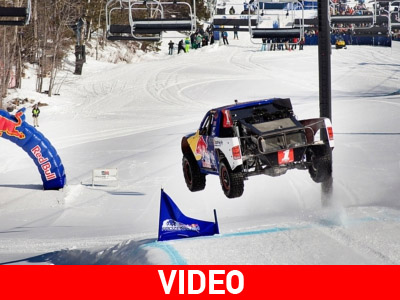 «Αγροτικό» 900 (!) ίππων πηγαίνει τέρμα γκάζι σε πίστα του… σκι