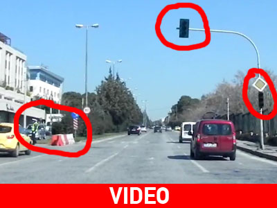 Η Τροχαία κλείνει δρόμους γιατί δεν λειτουργούν τα φανάρια…