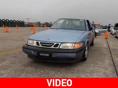 Έπιασε τα 283 χλμ./ώρα με ένα Saab 900 του 1996