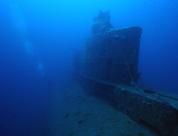 Ένα από τα δεκάδες ναυάγιο που βρίσκονται στον βυθό των ελληνικών θαλασσών