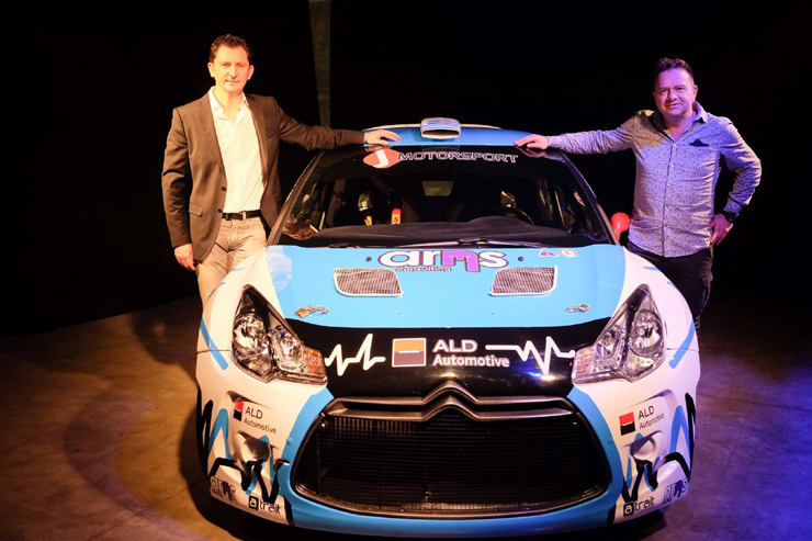 O Σερδερίδης θα τρέξει έχοντας για συνοδηγό τον Βέλγο William Mergny...