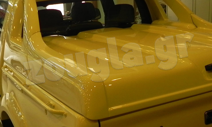 Το πίσω μέρος του pick up που θα έρθει στην Ελλάδα...