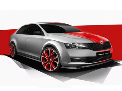 Η σπορ έκδοση του Skoda Rapid Η σπορ έκδοση του Skoda Rapid