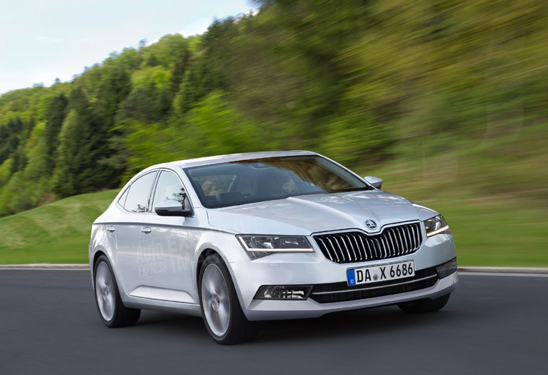 Η νέα Skoda SuperB εντυπωσιάζει με τις σχεδιαστικές της γραμμές....