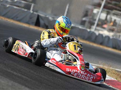 Στο ιταλικό πρωτάθλημα καρτ ο Άγγελος Σταθακόπουλος