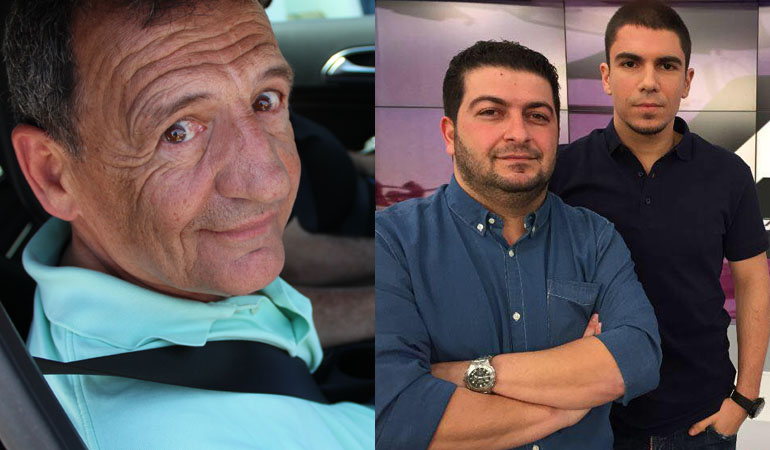 Ο Κώστας Στεφανής (αριστερά) θα είναι καλεσμένος της εκπομπής F1 που  παρουσιάζουν Πάνος Σειτανίδης (μέση) και Σταμάτης Κατσίμης 