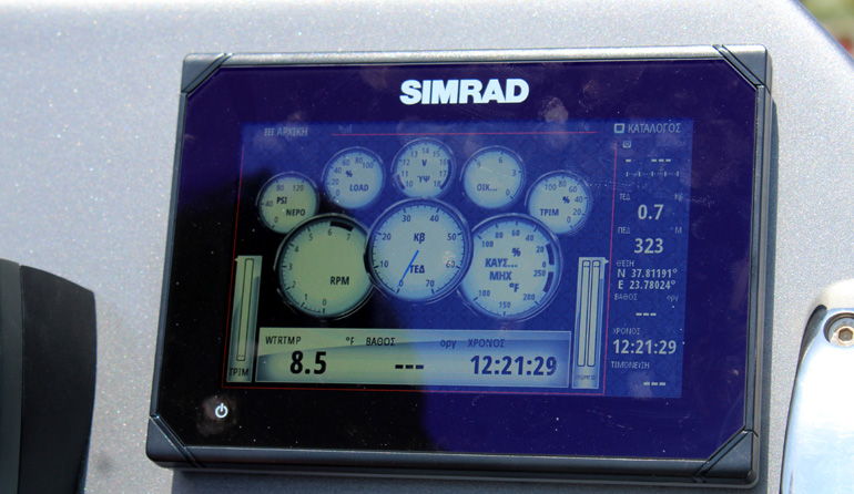 Σημαντικές πληροφορίες από τον πίνακα οργάνων...