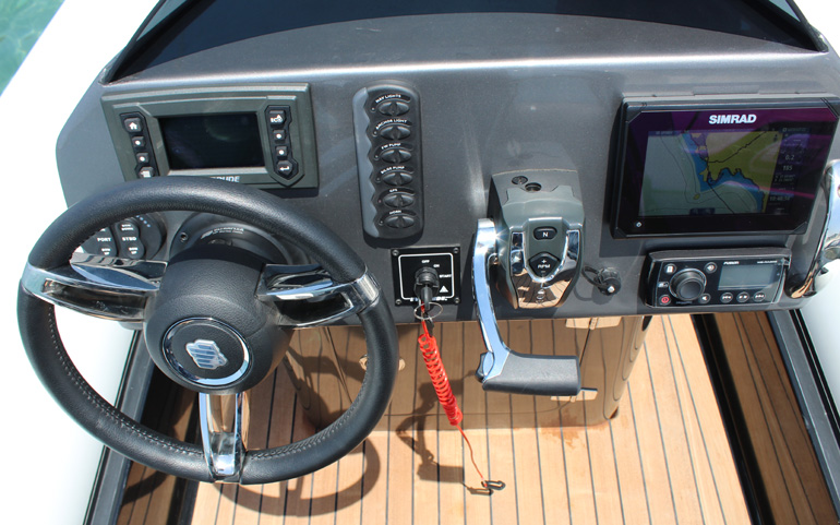 Ο χώρος εργασίας του ιδιοκτήτη - κυβερνήτη...