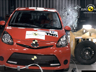 Μόνο τρία αστέρια ασφαλείας για Toyota Aygo, Citroen C1 και Peugeot 107