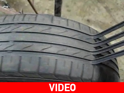 Πώς ελαστικά για πέταμα δείχνουν σαν… καινούργια