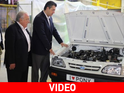 Στις εγκαταστάσεις του Pony ο περιφερειάρχης Κεντρικής Μακεδονίας