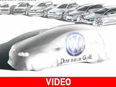 Video με χαρακτηριστικά από τη νέα γενιά του VW Golf Video με χαρακτηριστικά από τη νέα γενιά του VW Golf