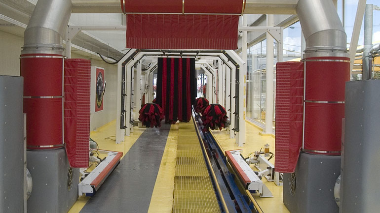 Πλυντήριο αυτοκινήτων 3ης γενιάς μήκους… 38 μέτρων Πλυντήριο αυτοκινήτων 3ης γενιάς μήκους… 38 μέτρων