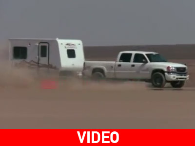 Παγκόσμιο ρεκόρ ταχύτητας με… τρέιλερ Παγκόσμιο ρεκόρ ταχύτητας με… τρέιλερ