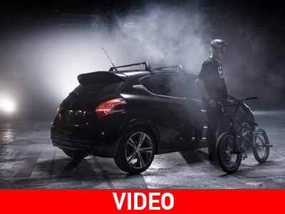 Το Peugeot 208 GTi εναντίον BMX!