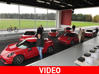 Οι πρώτοι τυχεροί ιδιοκτήτες της Alfa Romeo 4C